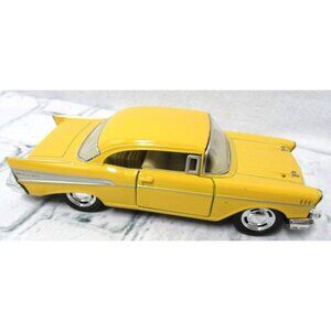 1957 Chevy Bel Air Collectible 1/40 Scale Diecast Kinsmart Yellow